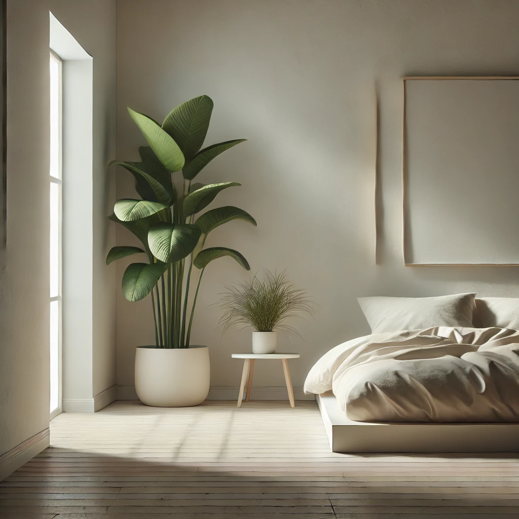 گیاهان در طراحی اتاق خواب